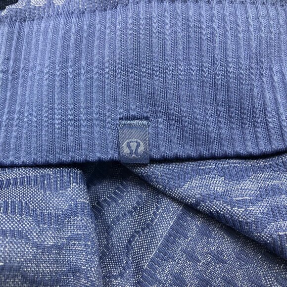 Lululemon Rest Less Hoodie Gatsby Blue / White Size 8 - Picture 4 of 4
